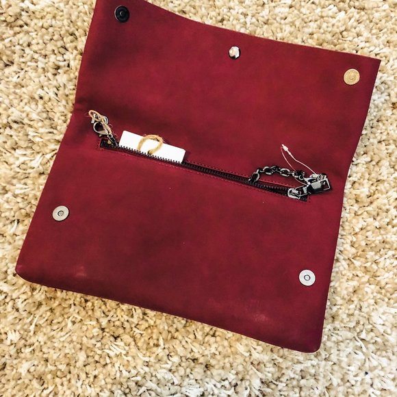 Antik Kraft Fold Over Sleek Crossbody Purse - Picture 2 of 7